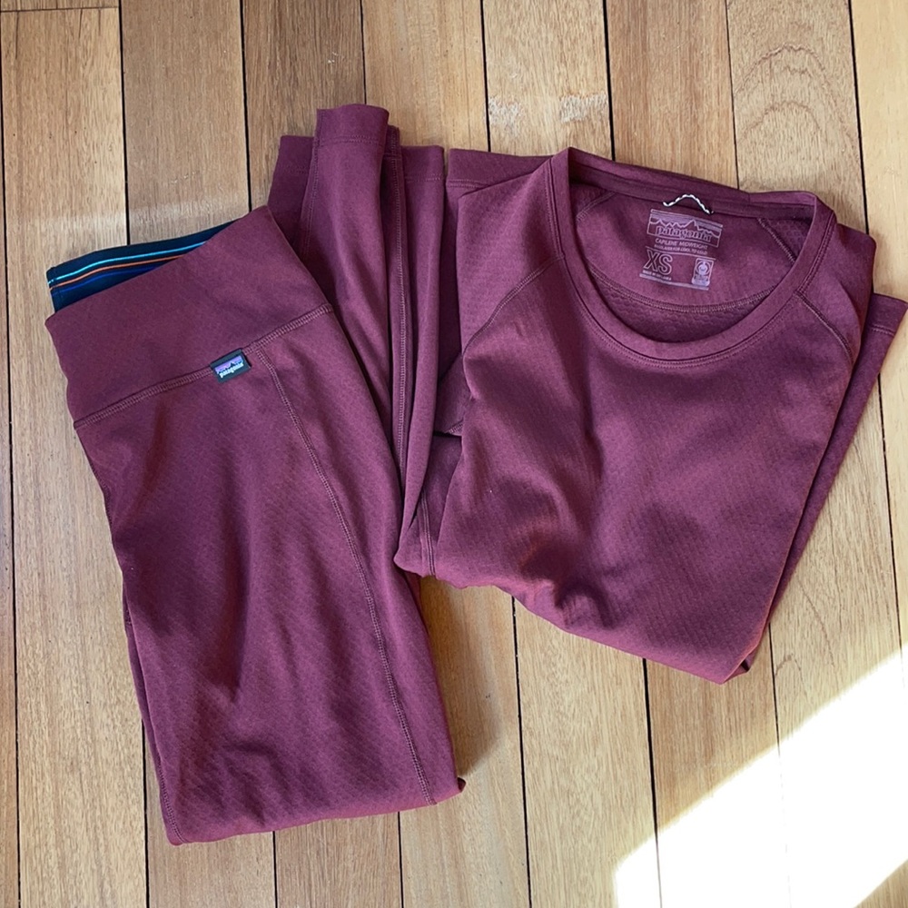 Patagonia Capilene Midweight Baselayer set